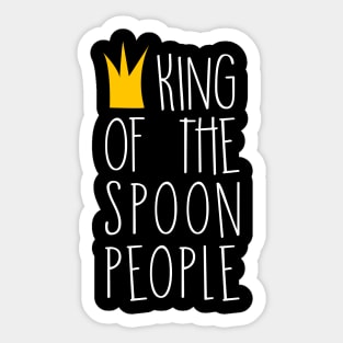 King of the Spoon People Sticker